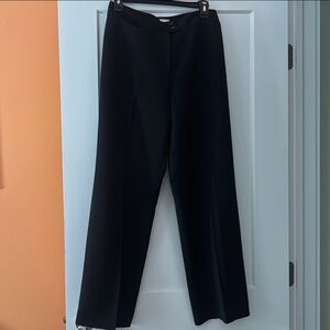 Black Dress Pants with Smooth Fabric